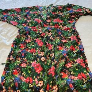 Tropical Floral Maar swimwear coverup